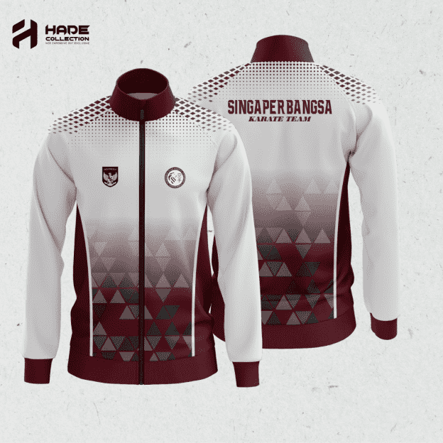 Jaket Bomber Varsity Hade